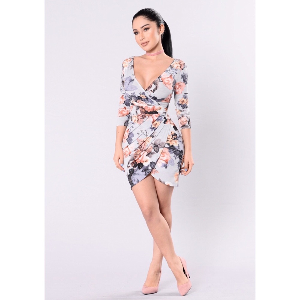 Fashion Nova Dress (Take It Slow Dress - Lavender)